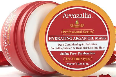 Arvazallia Hydrating Argan Oil Hair Mask (8.45oz)