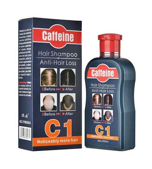 Caffeine C1 Hair Shampoo for Hair Loss Prevention Anti Hair Loss, 200ml